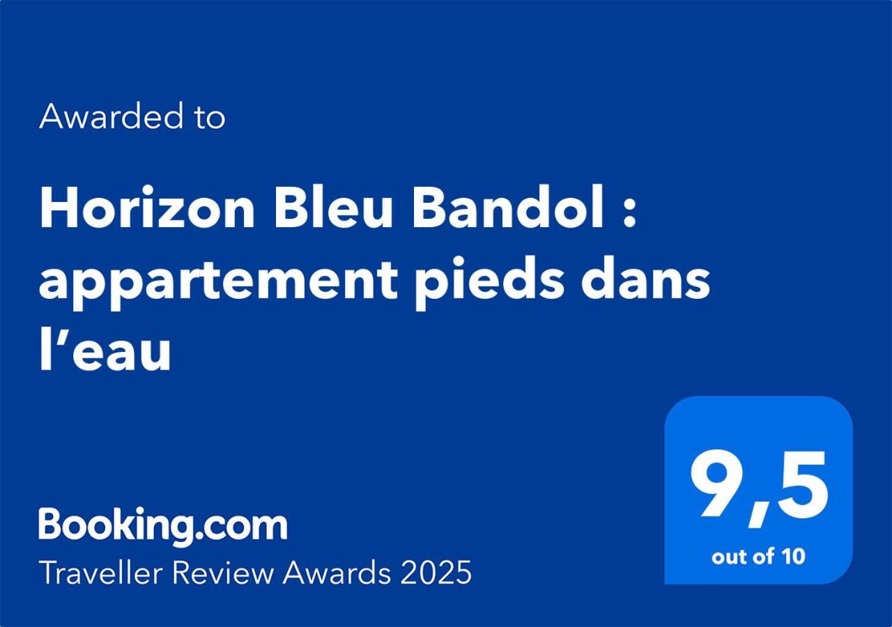 Horizon Bleu Bandol : Appartement Pieds Dans L'Eau Esterno foto