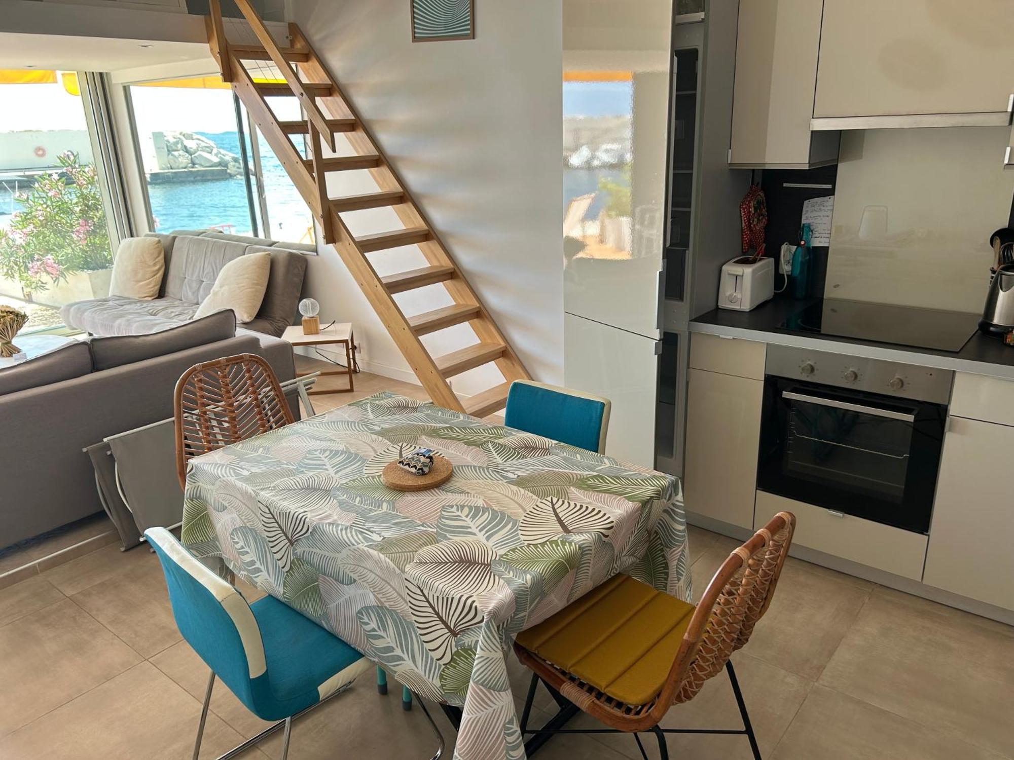 Horizon Bleu Bandol : Appartement Pieds Dans L'Eau Esterno foto