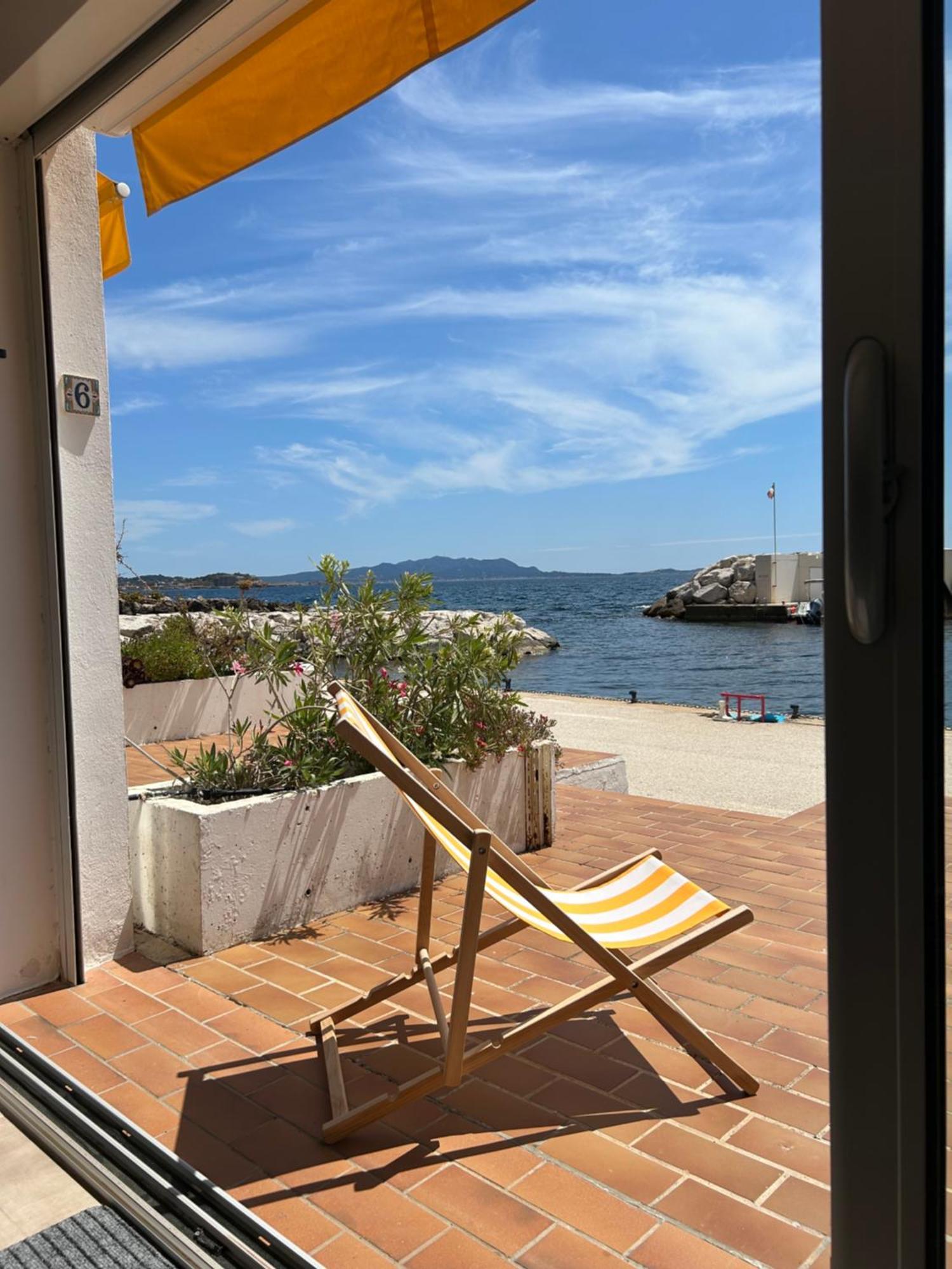 Horizon Bleu Bandol : Appartement Pieds Dans L'Eau Esterno foto