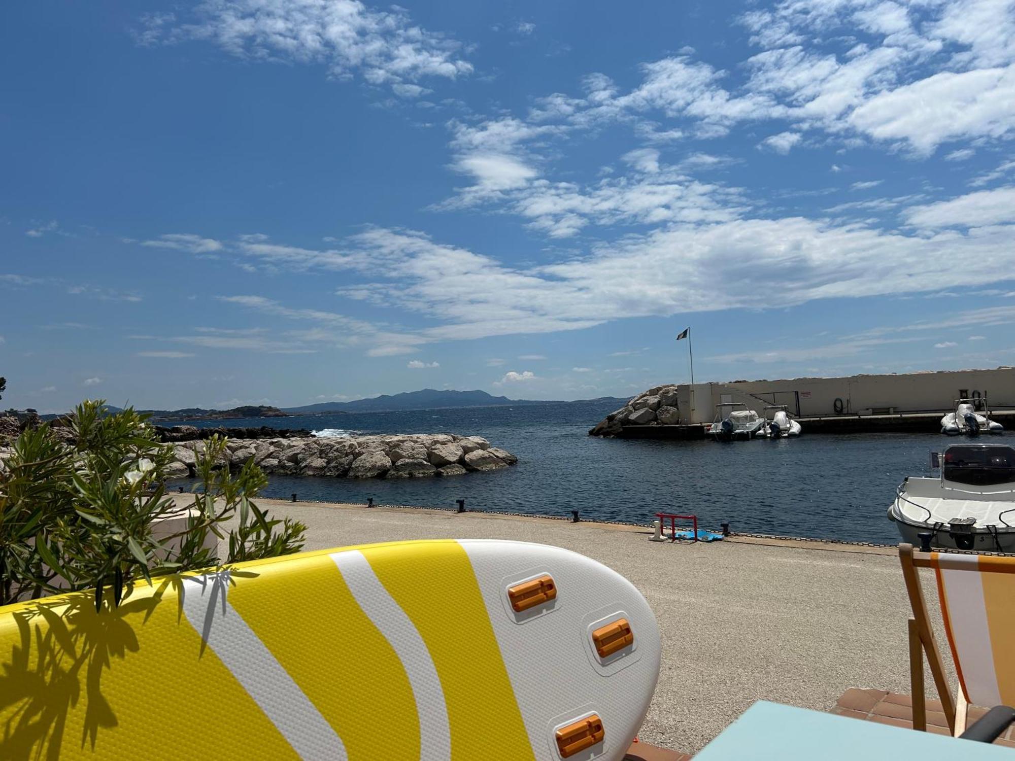 Horizon Bleu Bandol : Appartement Pieds Dans L'Eau Esterno foto