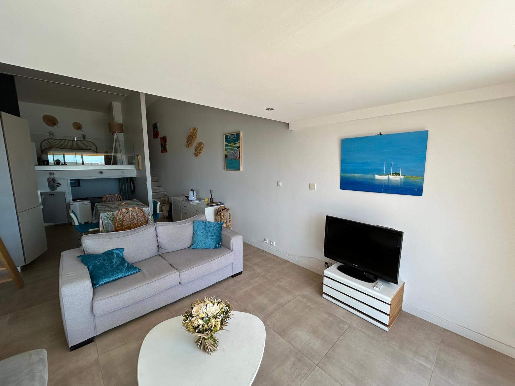 Horizon Bleu Bandol : Appartement Pieds Dans L'Eau Esterno foto